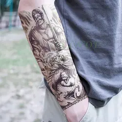 Водонепроницаемая временная татуировка наклейка временная татуировка флэш-тату на спине Abdo мужские большие размеры боди-арт для девушек