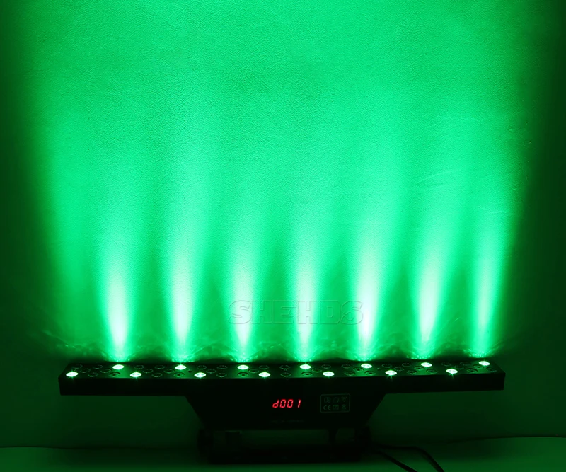 Светодио дный светодиодный настенный светильник 54 3 Вт RGBW 8CH DMX512 сценический эффект Освещение хорошее для рождественских украшений DJ