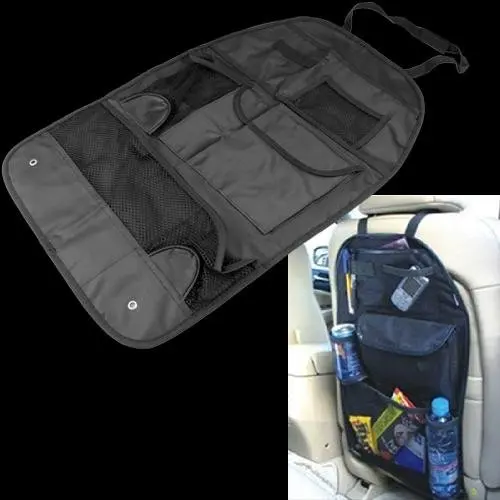 10X Organizador Neceser Bolsa Bolsillos De Asiento Trasero для coche