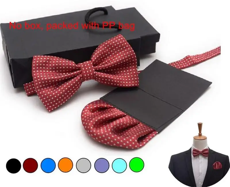 50 conjunto dos homens gravata borboleta conjunto de papel da inserção de bolso clássico quadrado lenço gravata borboleta e lenço set bowknot bowtie handki roxo casamento
