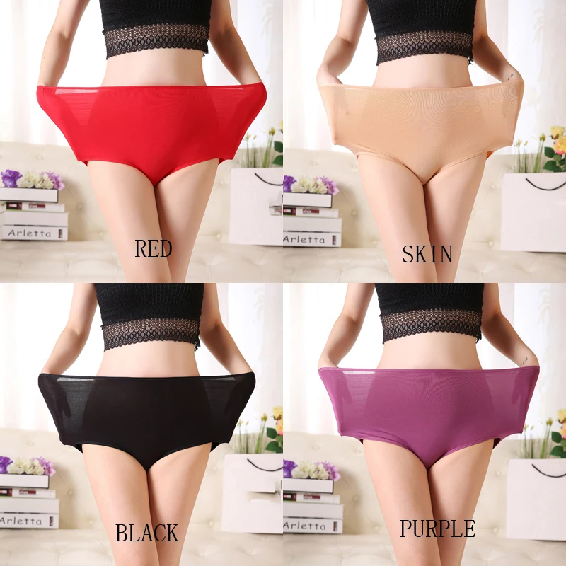 Queenral Physiological Pants  Menstrual Women Underwear Period Panties Cotton Seamless Briefs High Waist Warm Female Briefs     12 (2)
