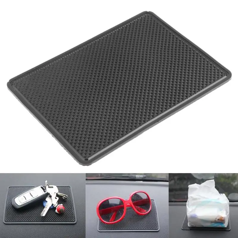 

Car Styling Silicone Anti-slip Mat Tablet Phone Bracket Mobile Phone Holder Dashboard Sticky Pad Non Slip GPS Car Sticky Mat