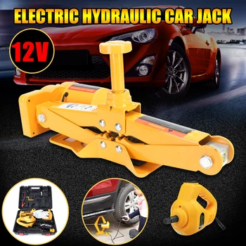 

Portable 12V 3Ton Auto 3 Functions Electric Car Hydraulic Jack Electric Wrench Tools Universal Car Repair Tools With Plastic Box