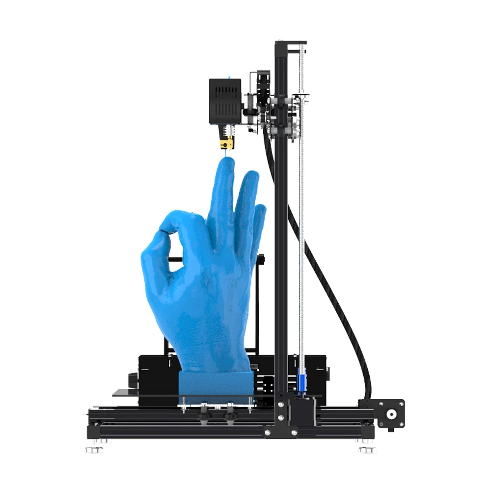 Caneta 3d принтер экструдированный автоматический Выравнивающий большой размер печати алюминиевый 3d принтер ЖК-экран impressora 3d drucker yemen