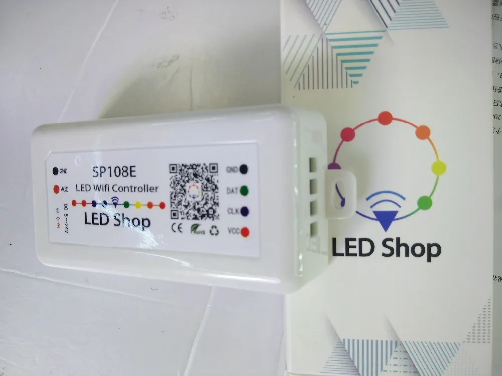 Волшебный контроллер Sp108E Wi Fi 5050LED 2048 пикселей 2811 6803 2812 dmx512 и т. д. большой