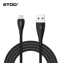 STOD Тип C usb-кабель Сталь ткань синхронизации данных USB-C для samsung S8 C5 C7 Nexus 6 P 5X huawei P9 LG Mi Oneplus Тип c-типа