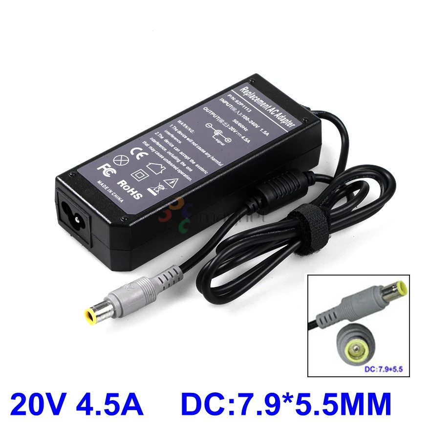 Адаптер переменного тока 20 в 3000 А источник питания зарядное устройство для IBM E420