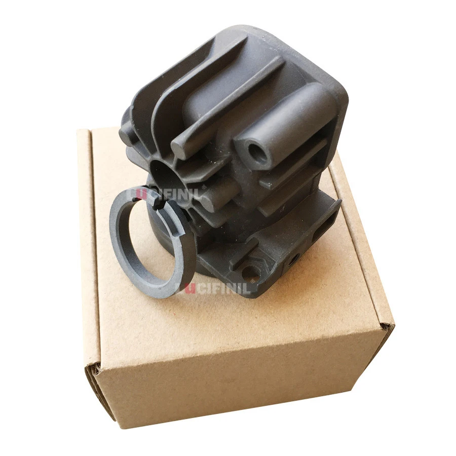LuCIFINIL Air Suspension Air Pump Cylinder Head With Piston Ring For W211 W220 E65 E66 C5 C6 C7 A8 Phaeton LR2 XJ6 2203200104