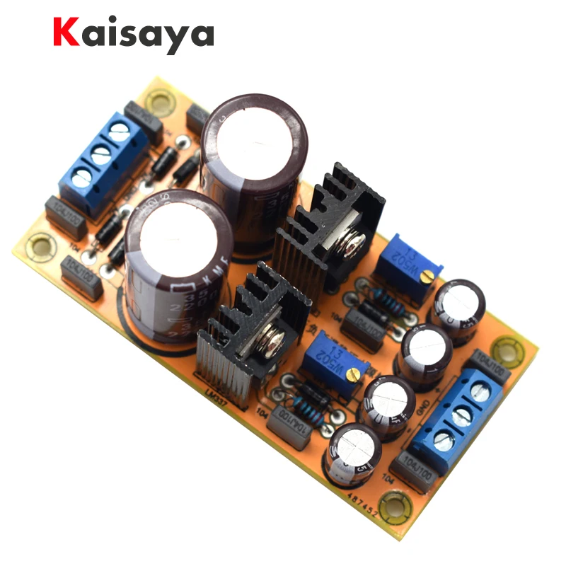 LM317 LM337 DC Регулируемый источник питания Собранный Модуль платы положительный и отрицательный может регулируемый G7-009