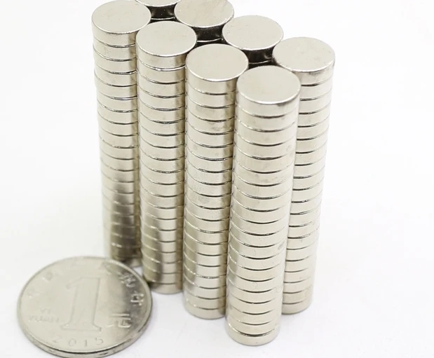 

500pcs Bulk Small Round NdFeB Neodymium Disc Magnets Dia 10mm x 2mm N35 Super Powerful Strong Rare Earth NdFeB Magnet
