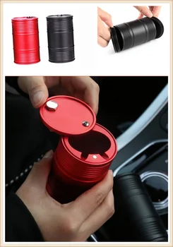 

Auto parts aluminum alloy ashtray travel home office carrier for Mercedes Benz GLC GLC43 G350d EQA E43 CLA CLA45 C350e A