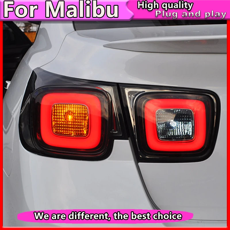 Автомобильный Стайлинг для Chevrolet Malibu задний фонарь s 2011 2012 2013 2014 светодиодный DRL +