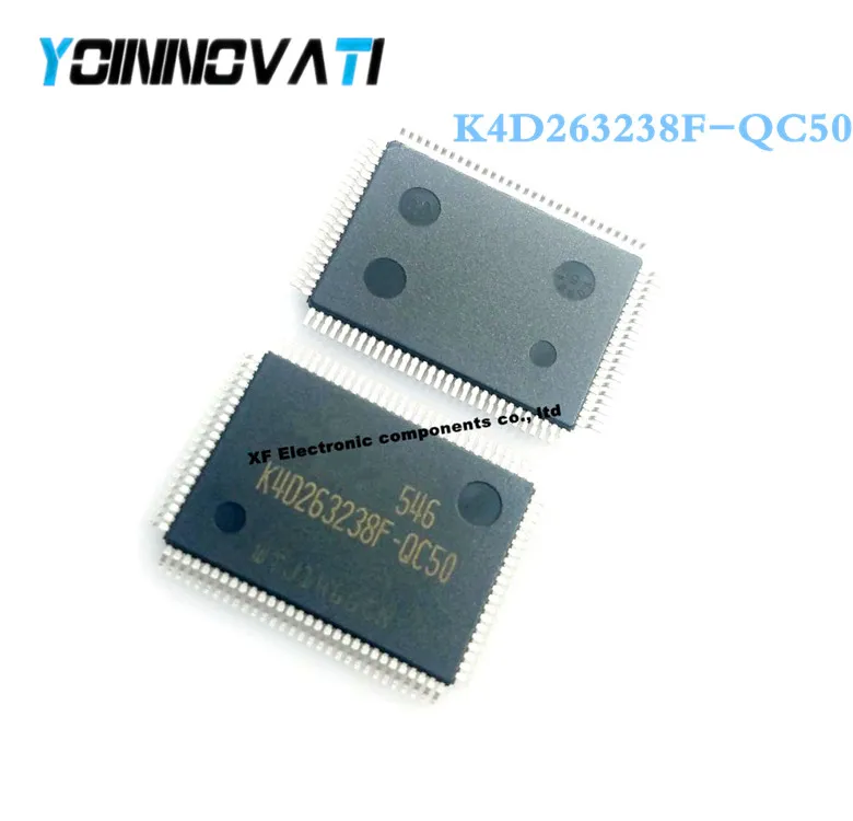 10 шт. K4D263238F-QC50 K4D263238F-QC K4D263238F K4D263238 TQFP100 | Электронные компоненты и принадлежности