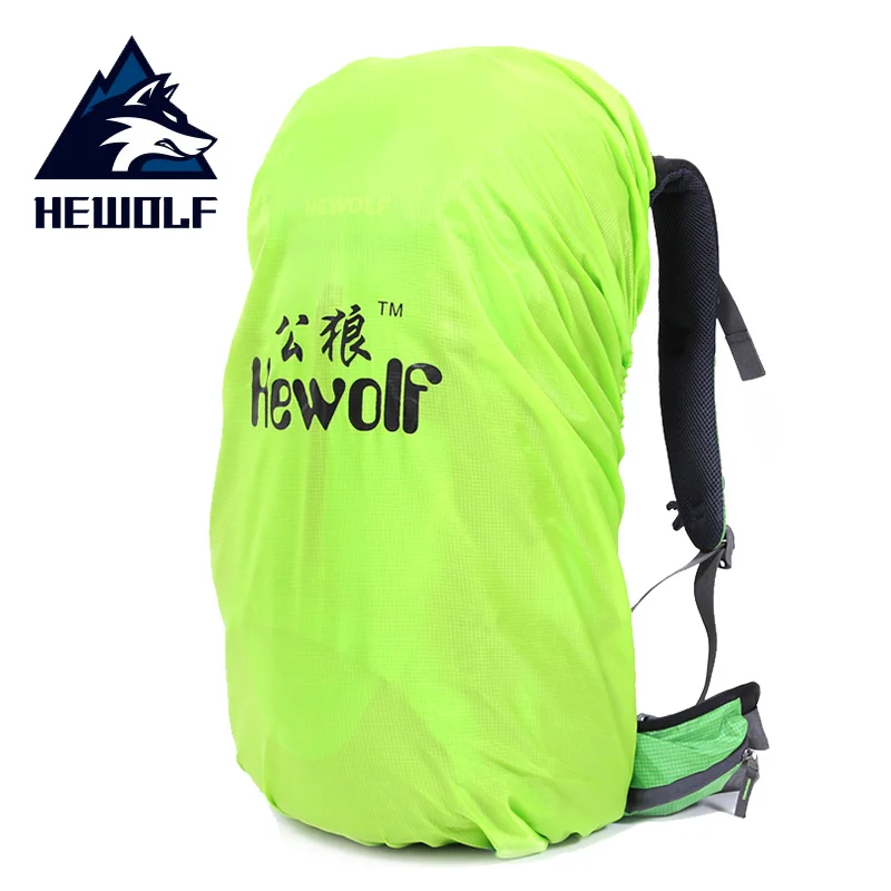 

Hewolf Outdoor Backpack Rain Cover 28-80L Waterproof Camping Hiking Clombing Bag Rain Cover Dustproof Backpack Rain Cover Green