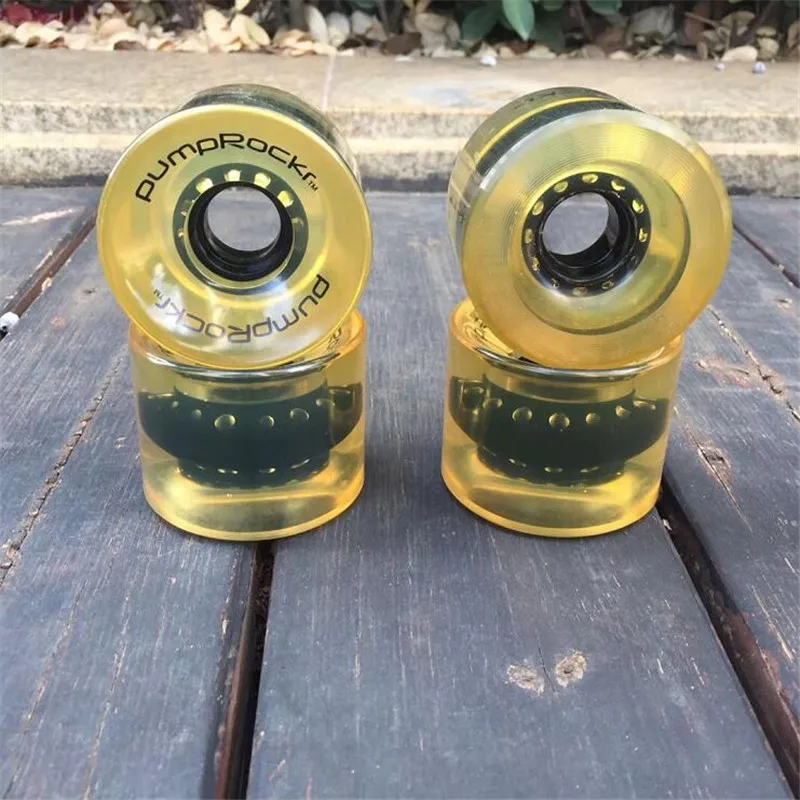 4pcs High Quality Blank Penny Board Wheels 64*51mm Durable PU SHR 80A