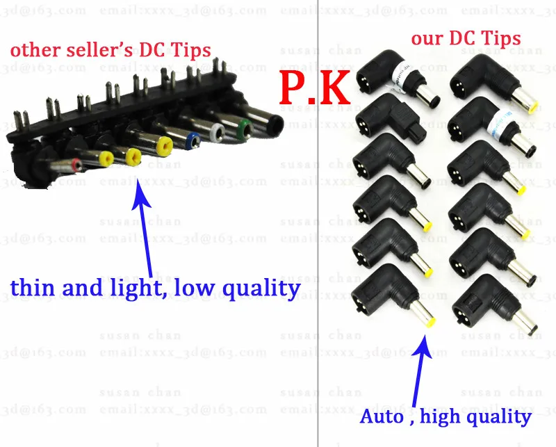 Universal tips Notebook DC Power Adapter Socket Plug Connector for SONY VAIO M tips Universal tips Notebook DC Power Adapter Socket Plug Connector for SONY VAIO M tips