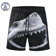 Mr.1991INC летний 3D печатных Шорты Для мужчин Повседневное стили Для мужчин s фитнес доска для упражнений на Шорты акулы печатные пляжные шорты бермуды, одежда