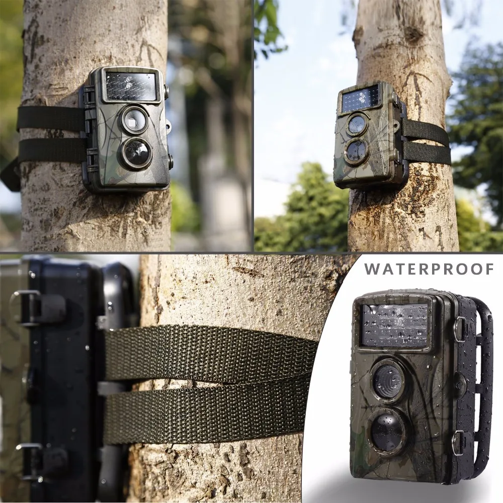 12MP 720P Hunting Camera H3 IP54 Waterproof Wild Trail Camera Infrared Night Vision Animal Observation Recorder 1