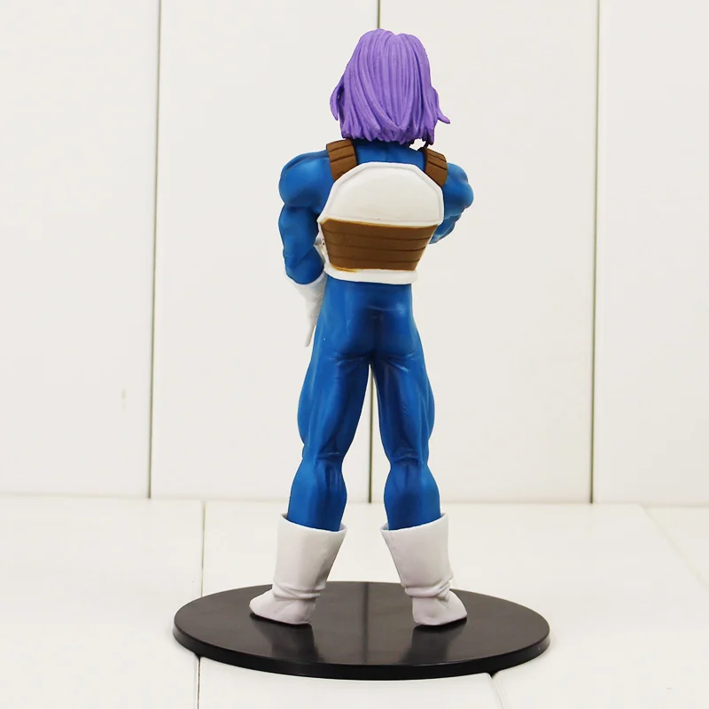 18 см Dragon Ball Z фигурка trunks игрушка Future trunks трусы с боевой костюм перчатки Аниме Драконий жемчуг зет модель куклы с основанием