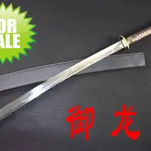 Ручная китайская бритва, острый меч ушу из марганцевой стали, крепкий меч кунг-фу дао, дадао, Полный Тан