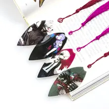 16 шт./партия, японские аниме, закладки в японском стиле, водонепроницаемый прозрачный ПВХ пластиковая Закладка, красочные детские Мультяшные закладки