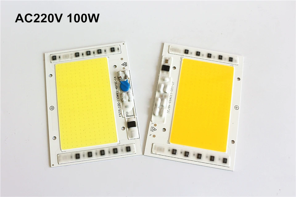 ASMT светодиодный COB чип лампа 20 Вт 30 50 100 150 200 AC 220 В IP65 Smart IC подходит для DIY прожектор