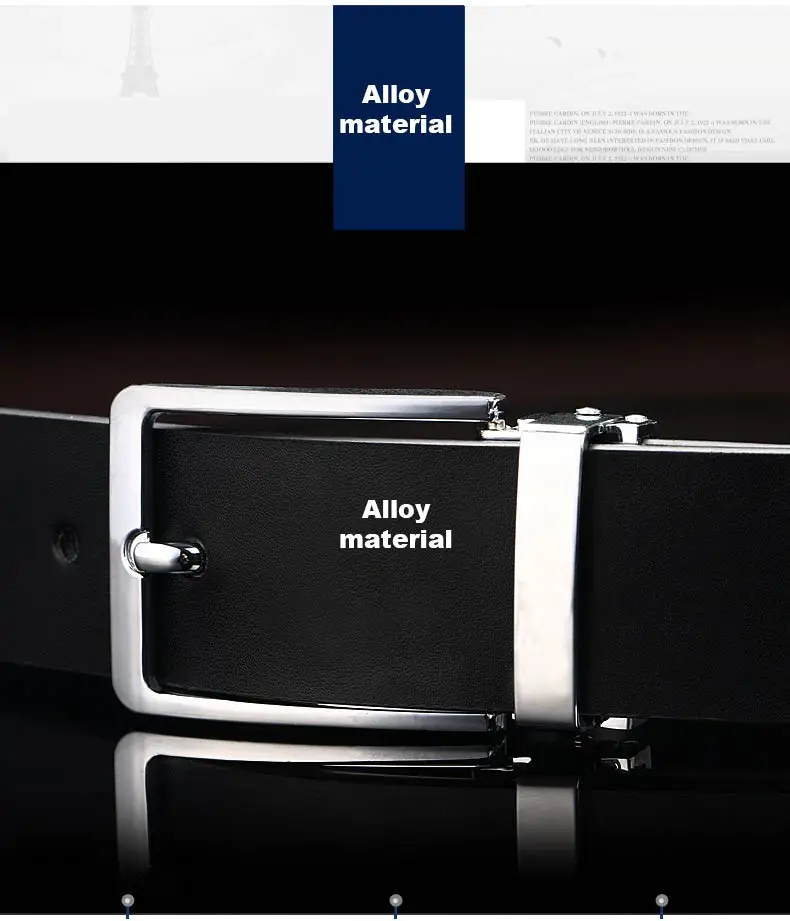 DOULILU New Designer Belts Men High Quality Luxury Brand Leather Belt Pin Buckle Black Business Trouser Strap Cinturones Hombre Cinto1 (6)