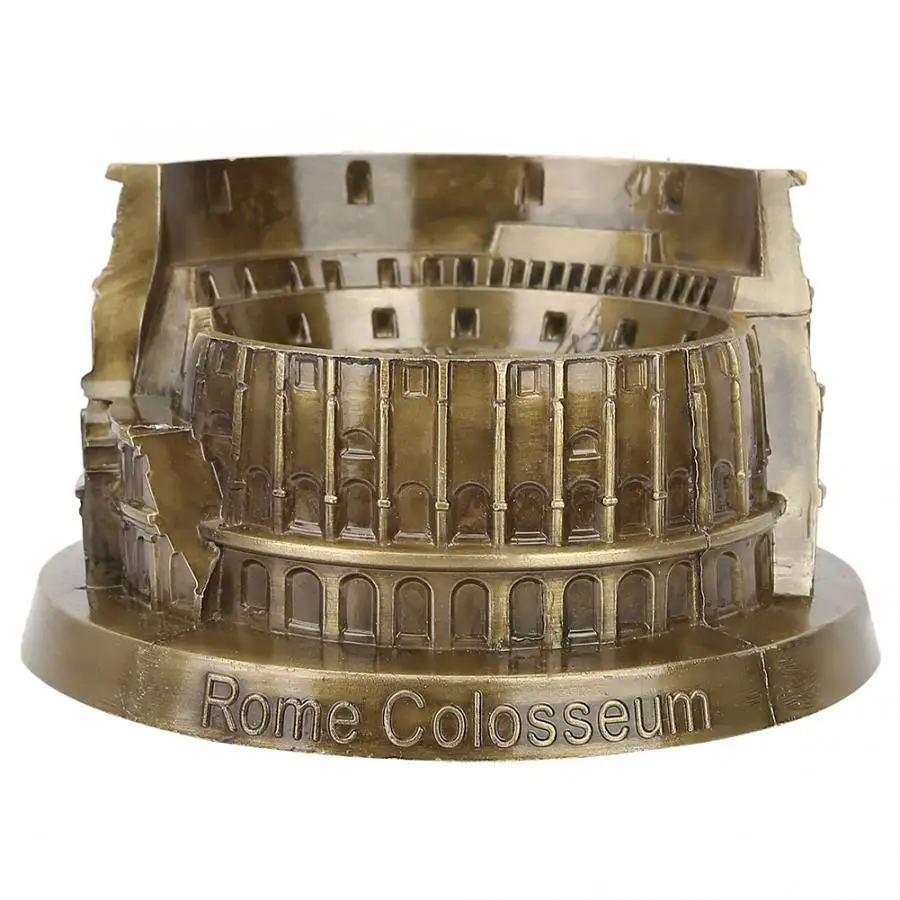

Home Decoration Accessories Antique Vintage Roman Colosseum Model Miniature Roman Colosseum Arts Craft Office Home Desktop