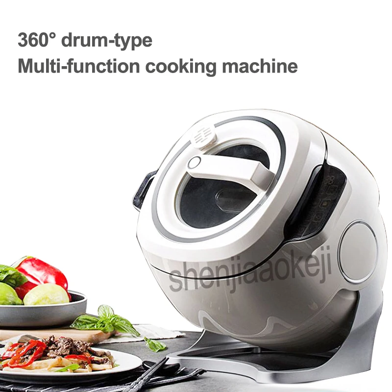 220V 2000W Intelligent Automatic Stir Frying Machine 6L Household