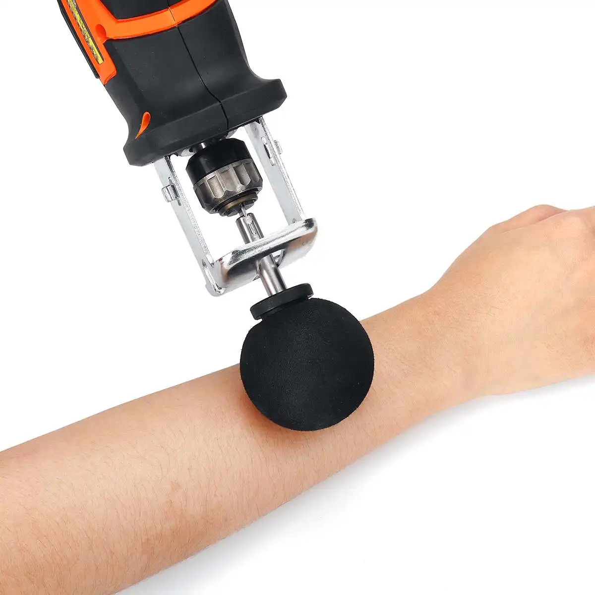 

Muscle Massage Gun Deep Tissue Massager Therapy Gun Exercising Muscle Pain Relief Body Shaping Percussive Vibration with 6 Heads