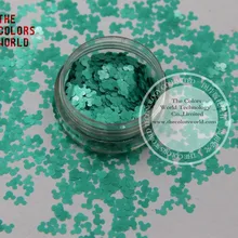 TCP07 устойчив к растворителям перламутровые светло-зеленые цвета в форме Микки Мауса блеск 4,0 мм размер блеск для косметика для ногтей или DIY