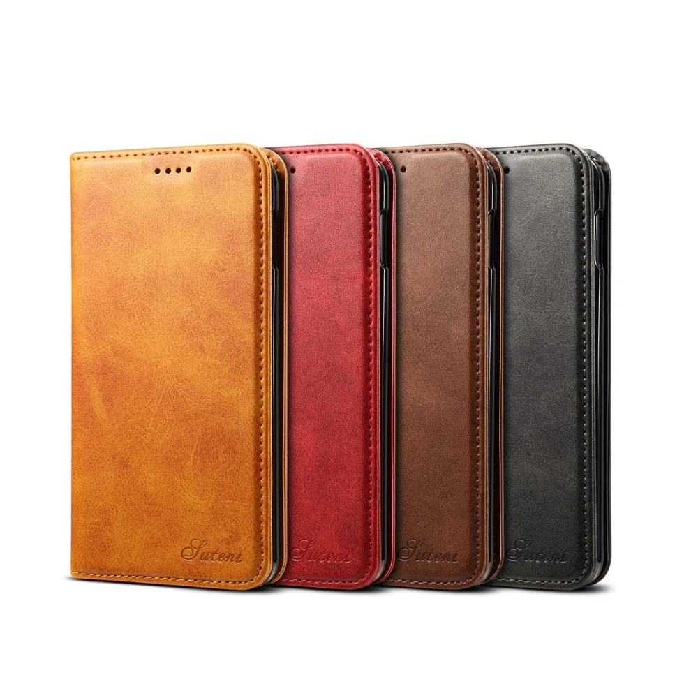 

Luxury Phone Cover For Samsung Galaxy S10E Cases Business Essential Wallet Case With Kickstand Anti-knock With Card Pocket