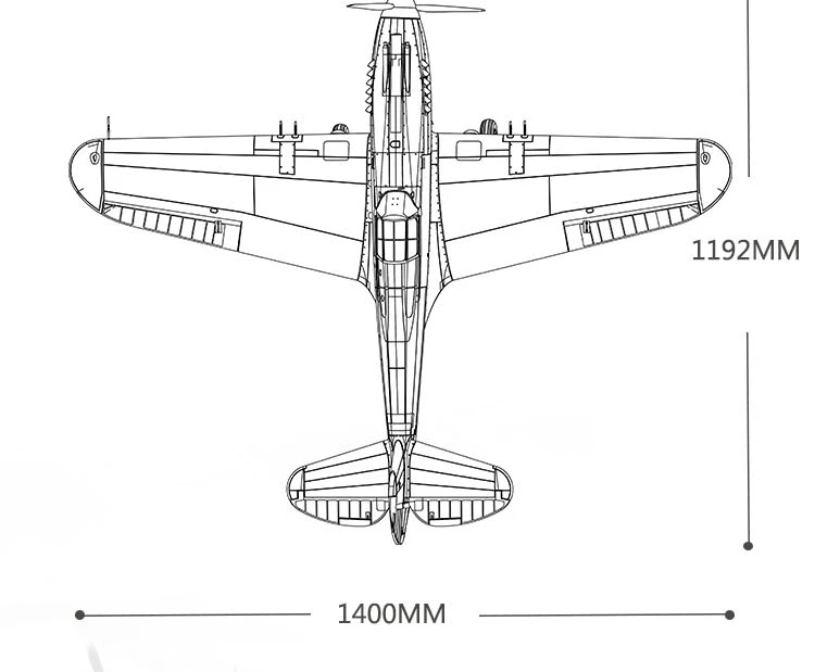 FMS 1400 мм 1,4 м(55,") P40 P-40B Warhawk летающий тигр 6CH с закрылками втягивается светодиодный PNP RC самолет Warbird модель самолета