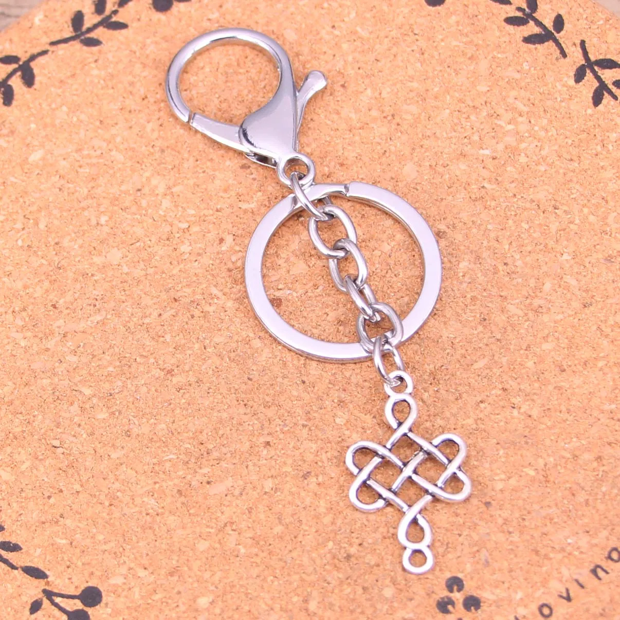 New Creative Chrome plated Metal Key Ring For Best Gift Beautiful