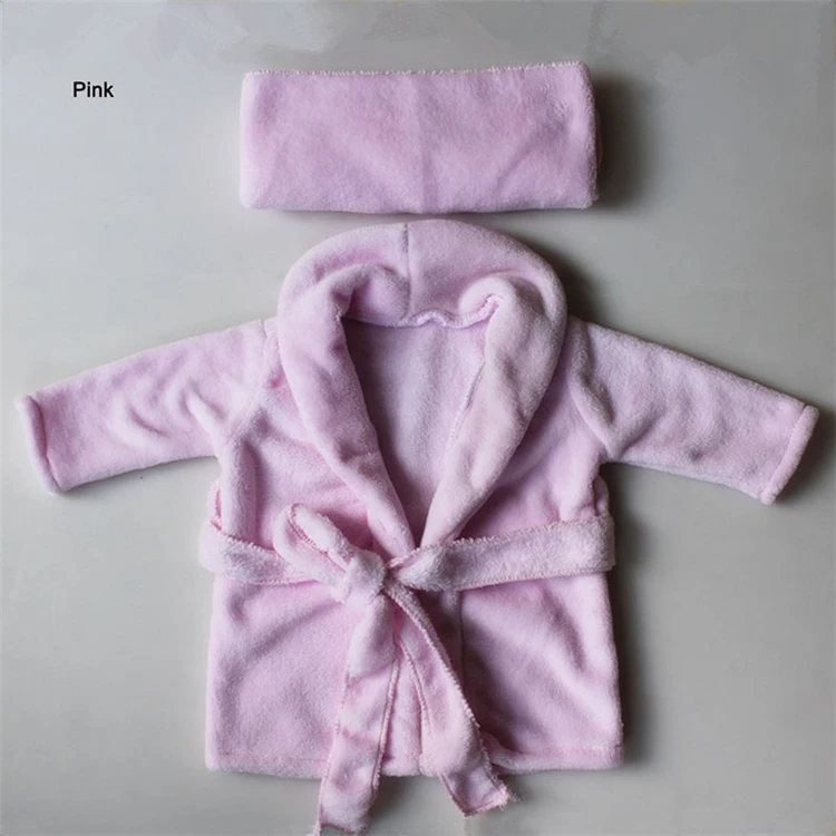 Реквизит для фотосессии новорожденных детей шарф+ банные халаты 2 шт. набор Fotografia плюшевый костюм для фотосессии подарок для душа аксессуары