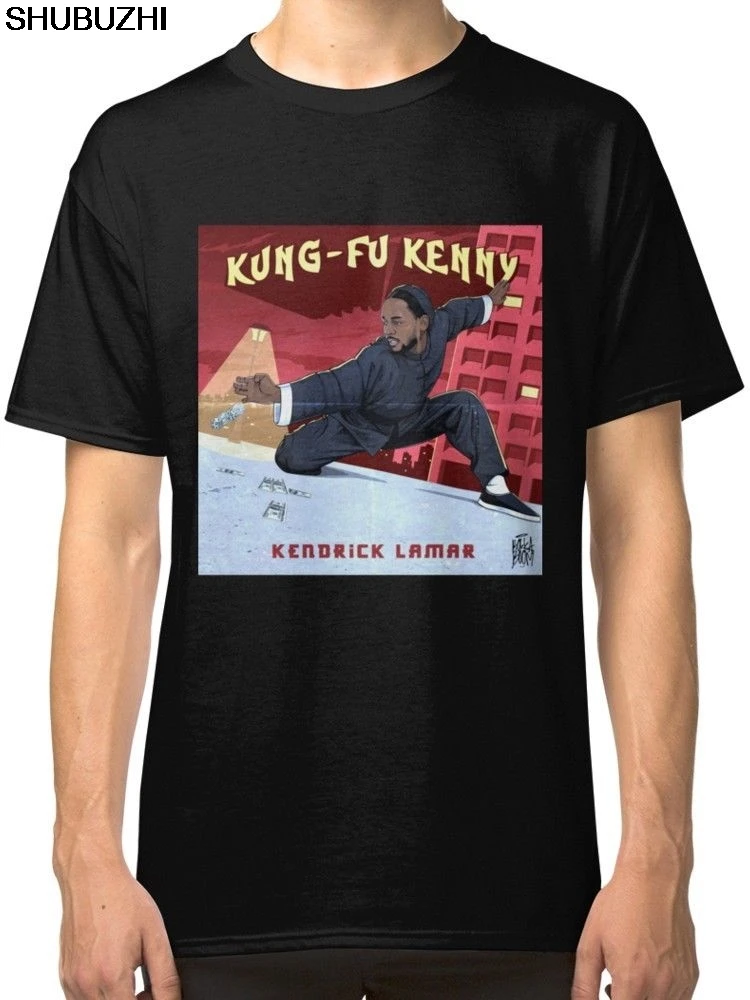 

Kung Fu Kenny Kendrick Lamar Men's Clothing T-Shirt Tees T Shirt Men Short Sleeve Pop Cotton Man Tee Western Style sbz6354