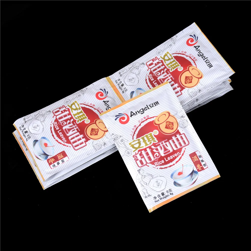 

New Arrival 10bags 1 bag =8g alcohol active dry yeast sweet glutinous rice wine bouquet wine