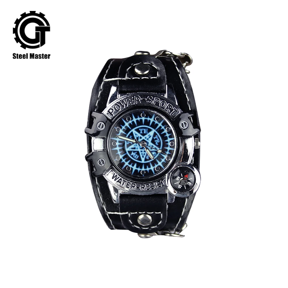

Black Deacon Watch Charles Contract Logo Fleet Tokyo Ghoule Anime Surrounding Student Men and Women Watch