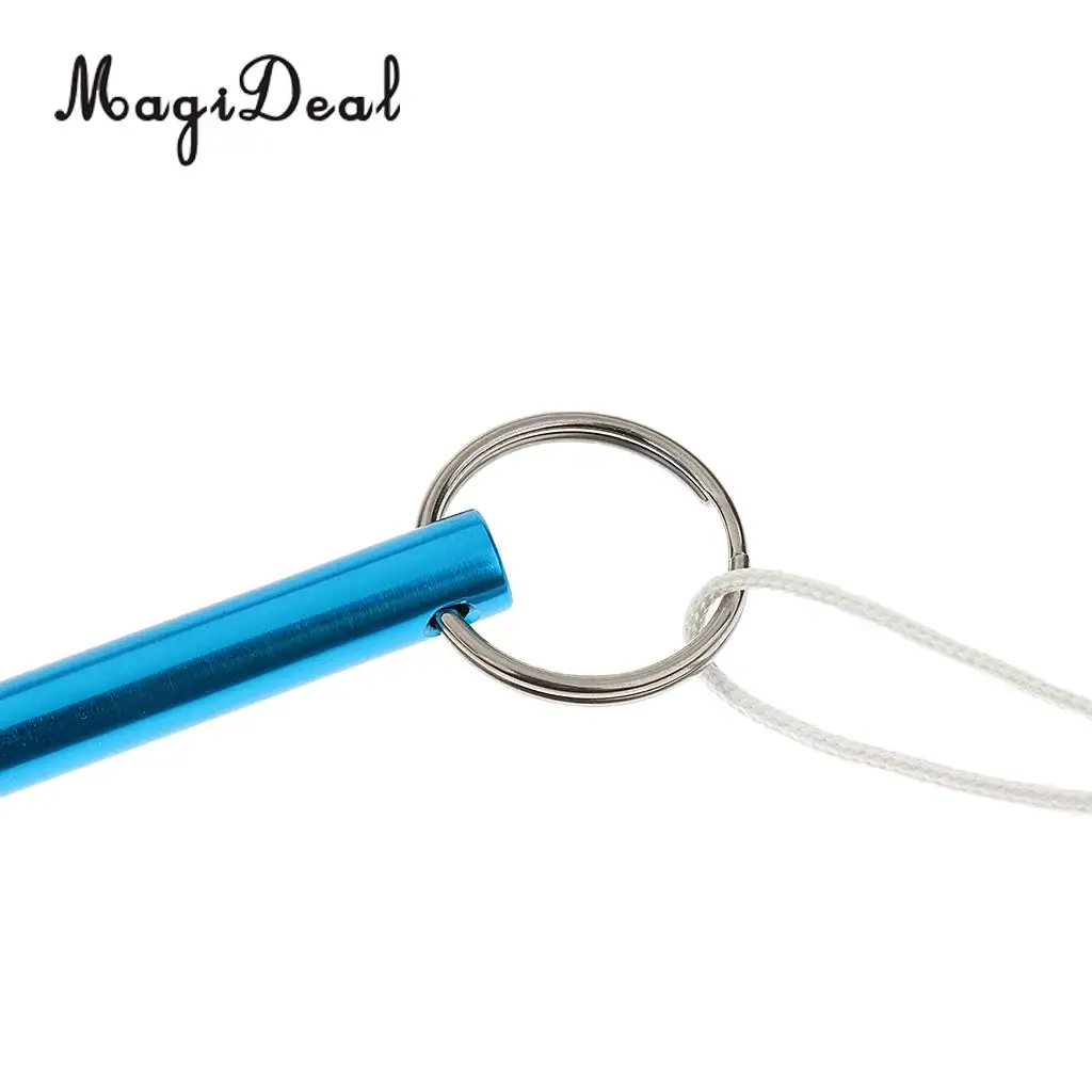 MagiDeal 2Pcs 34cm/13.4'' Aluminium Alloy Lobster Tickle Stick Pointer Rod w/ Lanyard Water Sports Scuba Diving Accessories