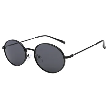 

2019 new sunglasses round frame jelly multicolor glasses metal frame sunglasses