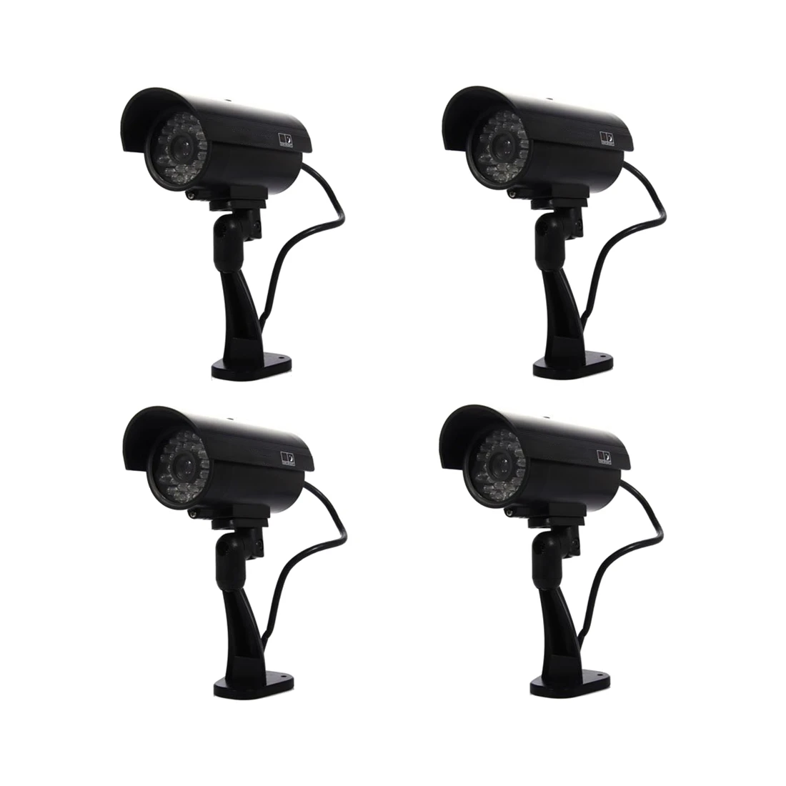 Охранное наблюдение поддельный Манекен ИК светодиодный камера s-Night/Day Vision Look Bullet CCD CCTV имитация манекена камеры черный