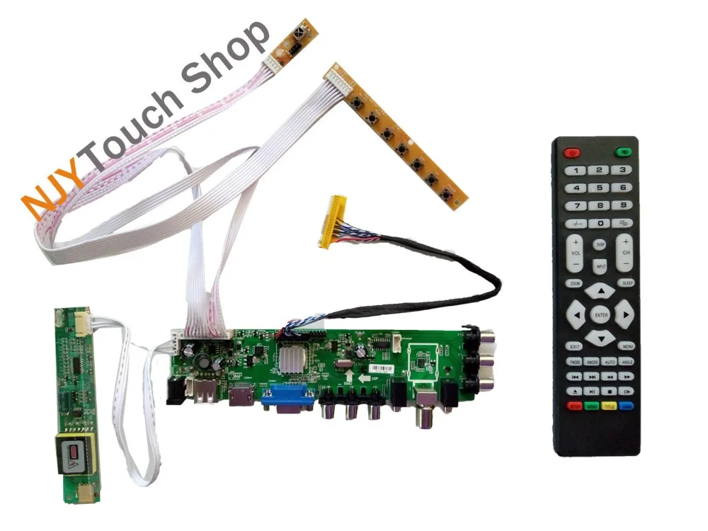 

Digital DVB-C DVB-T DVB-T2 LCD Controller Driver Universal TV Board