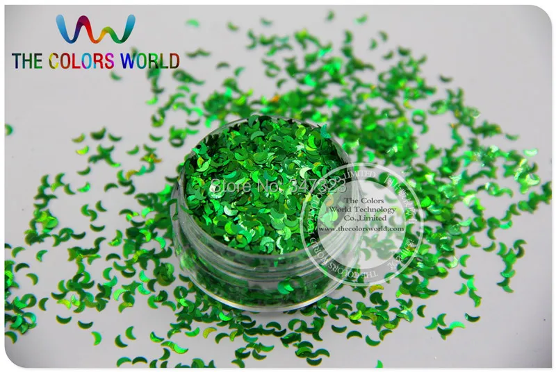 Forma para Decoração de Unhas e Outras Holográfica Paillette Lantejoulas Artes Faça Você Mesmo Decora Tamanho: 3 mm 12 Lua 15 Cheap Strass e decorações