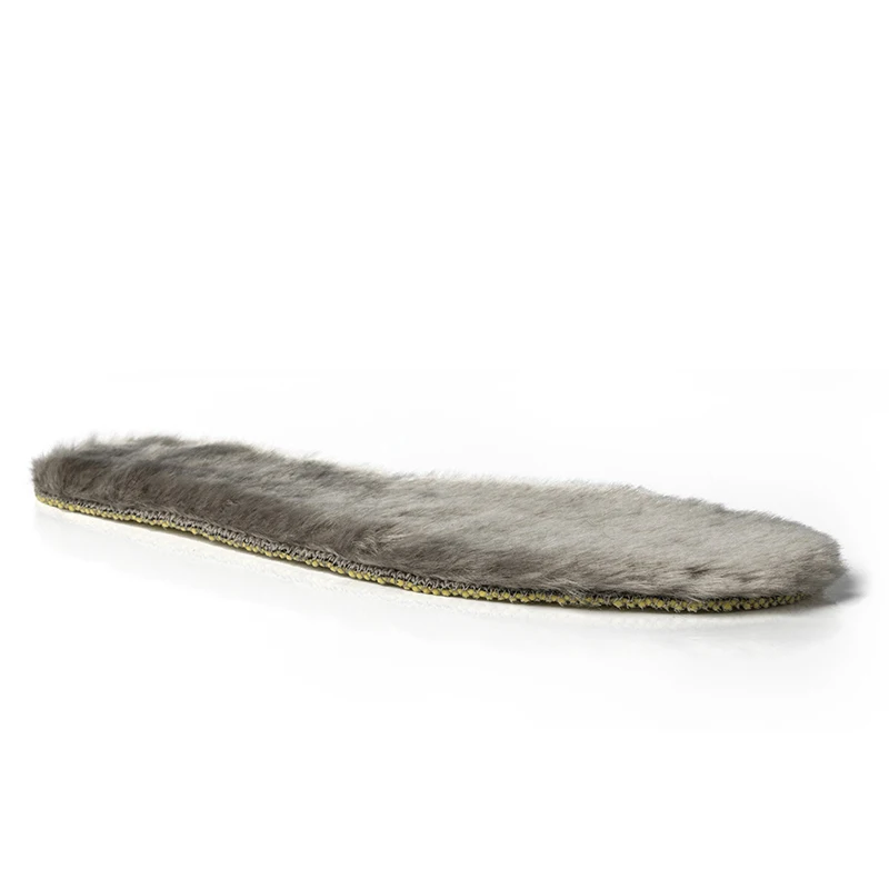 ONEMIX Winter Fur Insole Deodorant Insoles For Snow Boots Shoes Warm Insole Health Insert Shoes Pads Massage Pads For