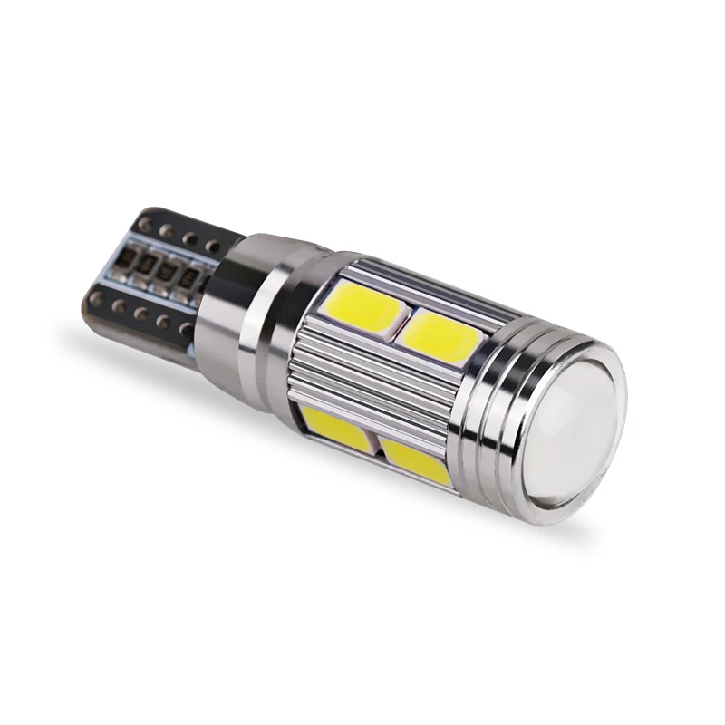 Автомобильный светодиодный светильник T10 194 W5W Canbus лампа без ошибок 5630 SMD для