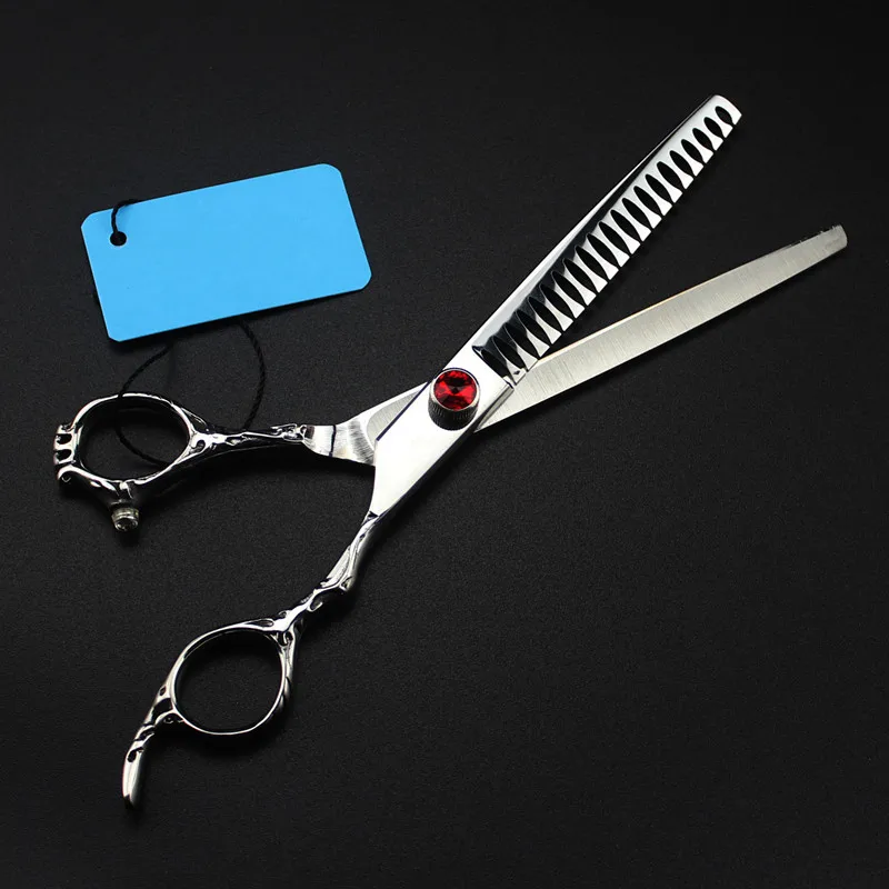 Japan 440c 7 inch Maya Pattern Pet dog grooming hair scissors cutting shears pet thinning barber hairdressing | Красота и здоровье