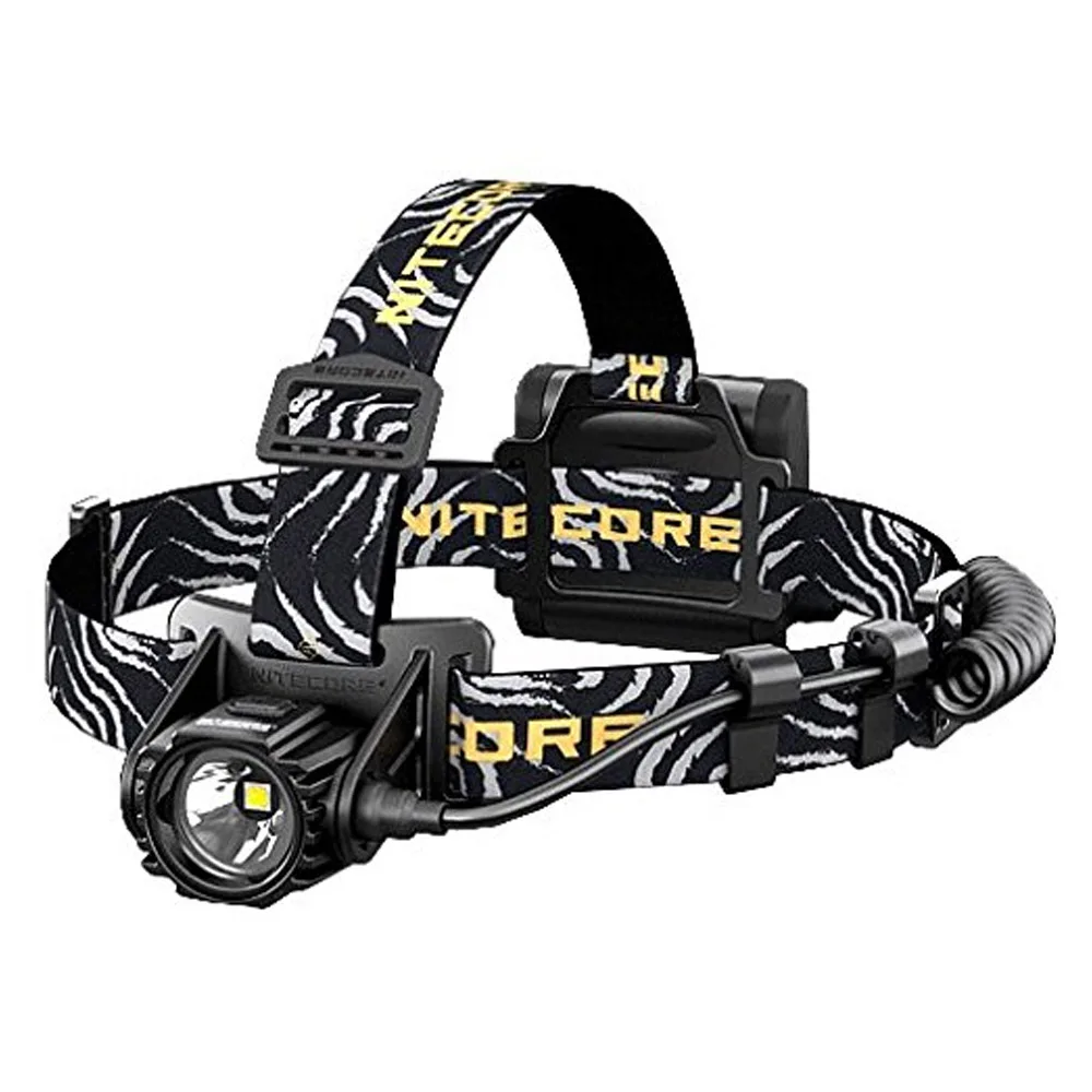 

NITECORE HA40 headlamp CREE XM-L2 U2 LED max. 1000LM beam distance 182 meter AA battery head light with Headband cable buckle