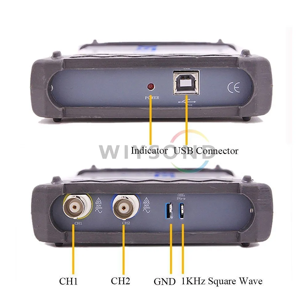 O093 ISDS220A 2 в 1 виртуальной реальности для компьютера USB Виртуальный цифровой осциллограф+ Анализаторы спектра 60 м пропускная способность 200 частота дискретизации