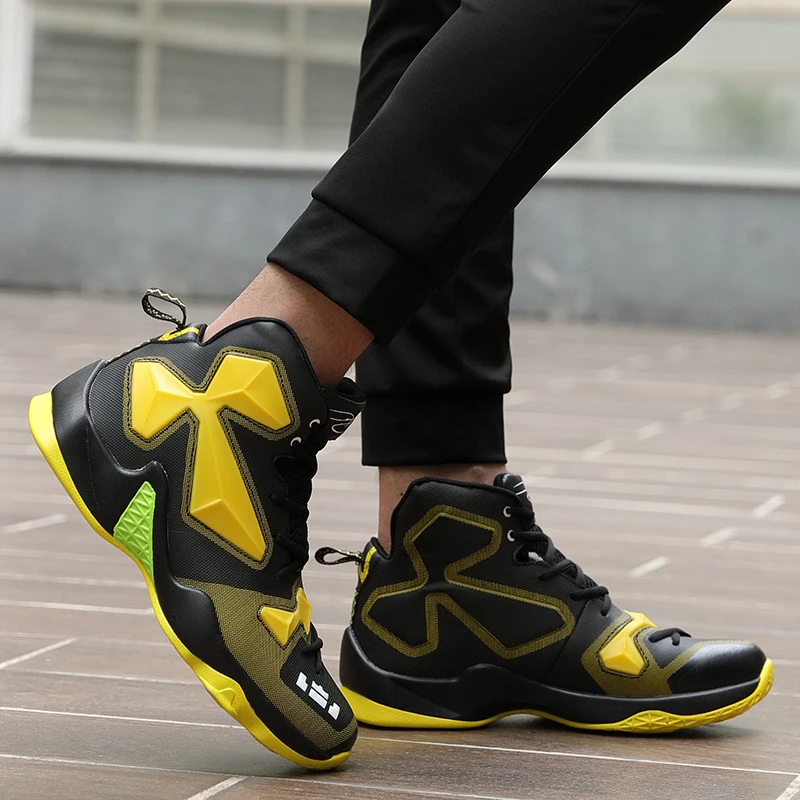 Парные баскетбольные кроссовки Jordan мужские баскетбольные ботинки с высоким берцем мужские амортизирующие кроссовки Мужская износостойкая Уличная обувь унисекс