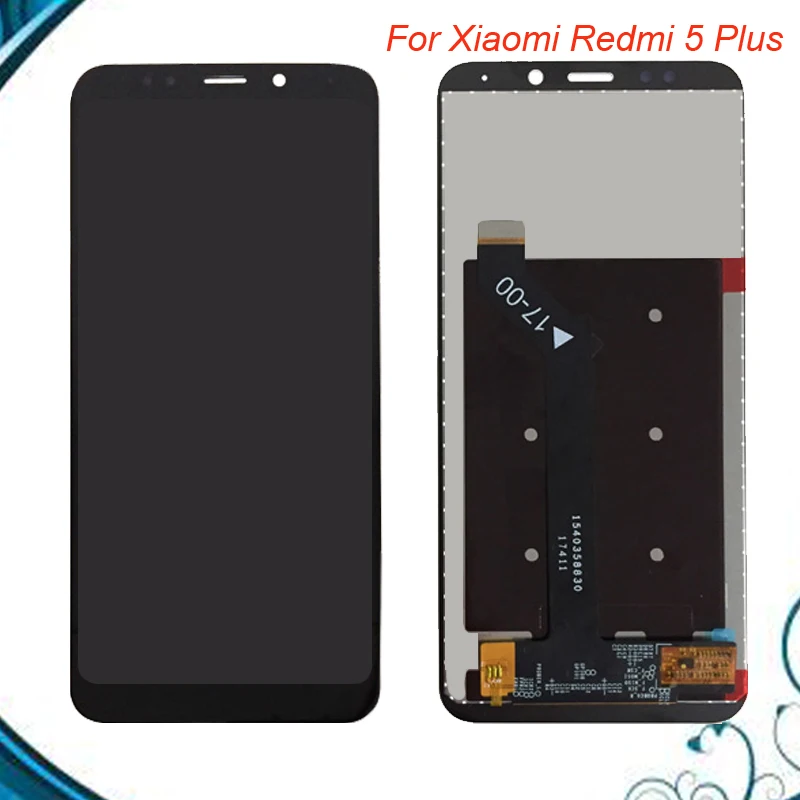 

5.99inch For Xiaomi Redmi 5 Plus LCD Screen Tested LCD Display+Touch Screen Assembly Repair Part for Xiaomi Redmi 5 Plus